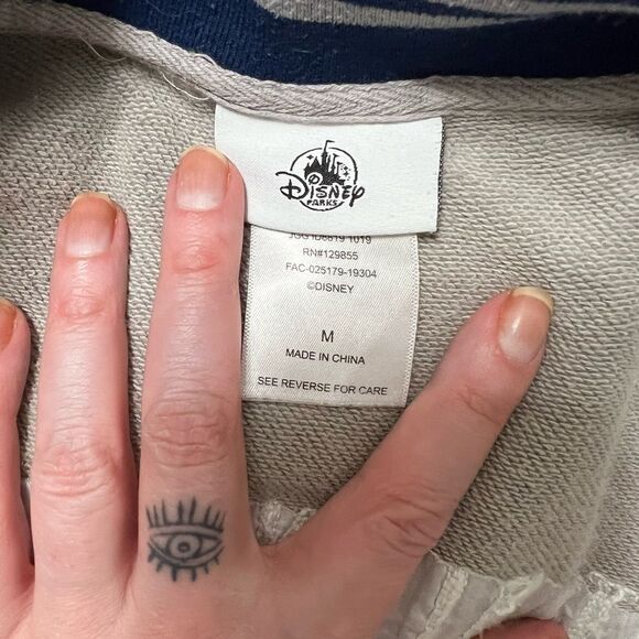 Walt Disney World Mickey Mouse 1971
Gray Button Down Bomber Jacket medium - Picture 6 of 11